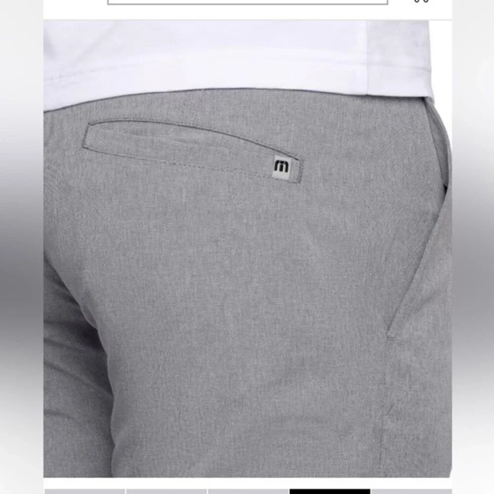 Travis Mathew Beck Shorts in Light Gray 34 NWOT